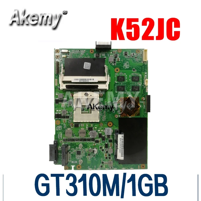 Amazoon K52JC Nešiojamojo kompiuterio motininė plokštė, Skirta Asus K52JC K52JT K52JR Bandymo originalus mainboard GT310M/1GB