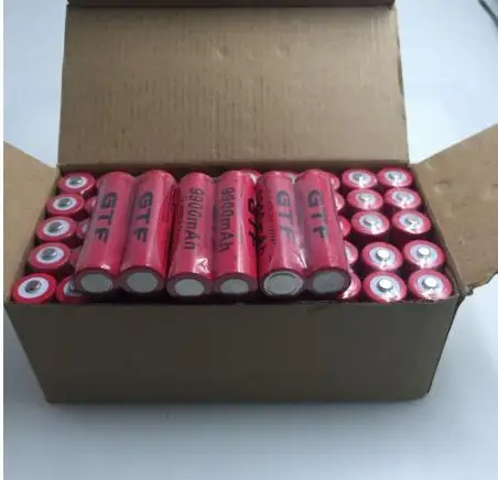 50pcs/set 18650 baterija 3.7 V 9900mAh įkrovimo liion akumuliatoriaus Led žibintuvėlis batery litio baterijos Didmeninė