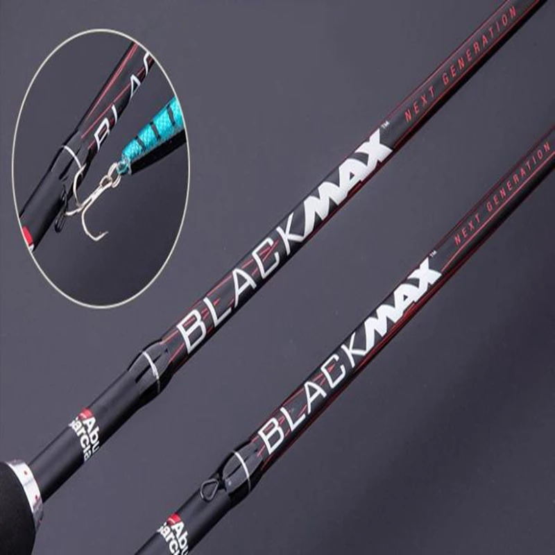 Originalus Abu Garcia Prekės Black Max BMAX Baitcasting Suvilioti meškere 1.83 m 1.98 m UL L Galia Anglies Verpimo Žvejybos Stick