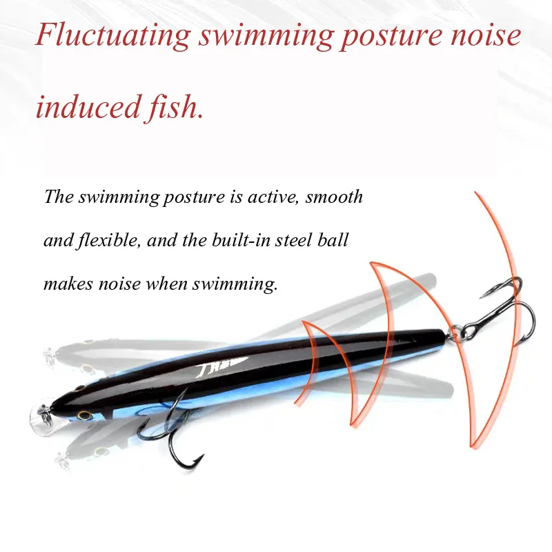 LUTAC Minnow 100mm 7.5 g, žvejybos masalas Mini žuvys ledo swimbait žvejybos reikmenys Wobblers Bass Jaukų sunku masalas