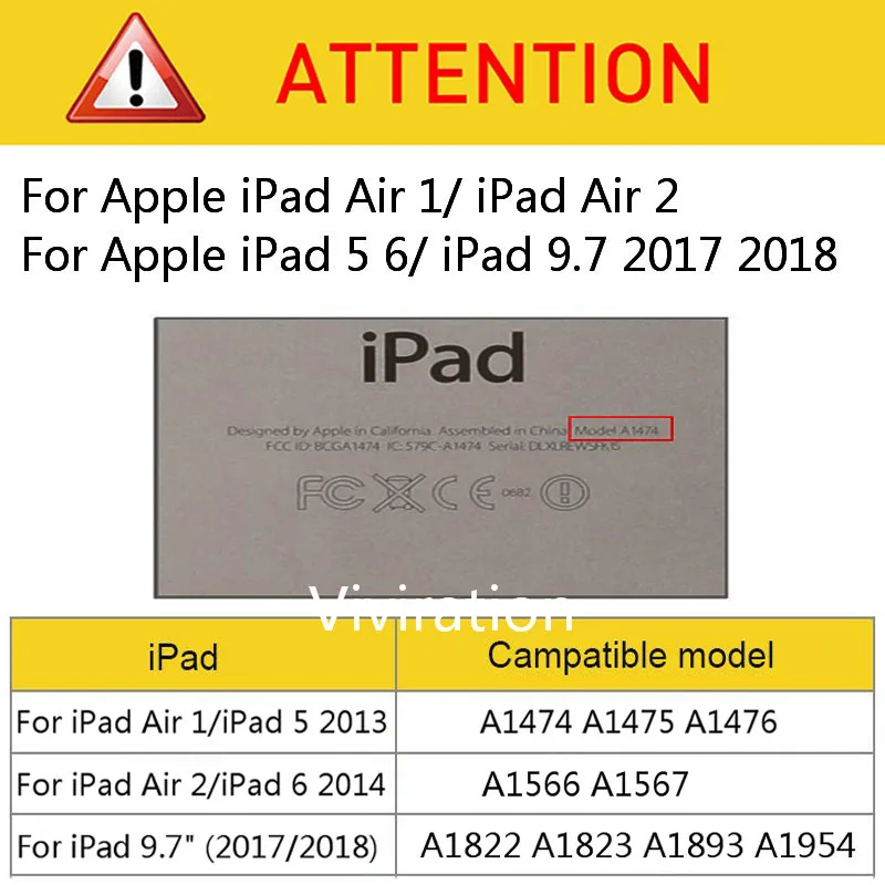 Auto Miego Pabusti PU Apsauginį kiautą, iPad 1 Oro/Oro 2, iPad 5/ 6, iPad 9.7 2017 2018 Atveju 