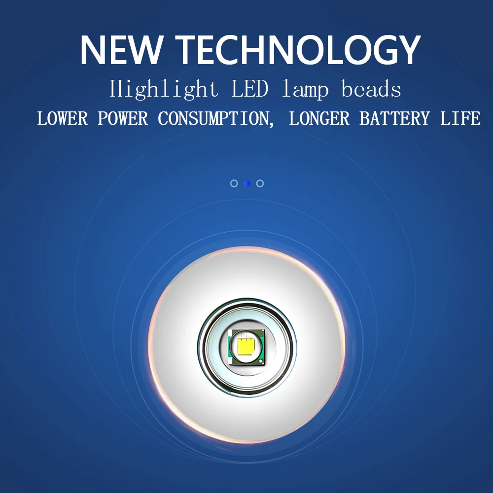 LED Mini Akinimo Žibintuvėlis Daugiafunkcis USB Įkrovimą, Lauko Apšvietimas Mažas Žibintuvėlis, Šviestuvai, Naktį Jojimo, Avarinis Energijos Banko