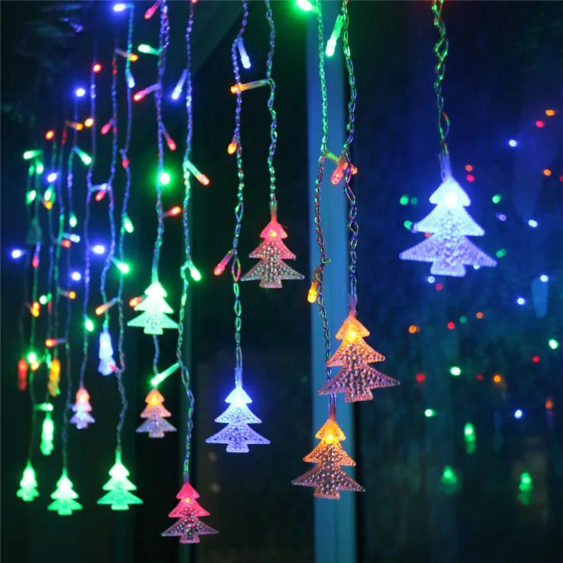 3.5x0.7m LED Užuolaidų String Žibintai Pasakų Lempos Kalėdų Sodo Lango Šviesos, Vestuvių Kalėdos Šalis Etape Tvora Pastogės Apdaila