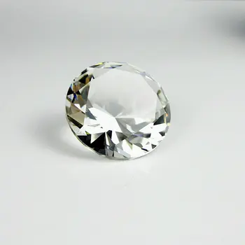 5cm aišku, gryno krištolo ir deimantų stiklo, kvarco akmuo perlas namų puošybai