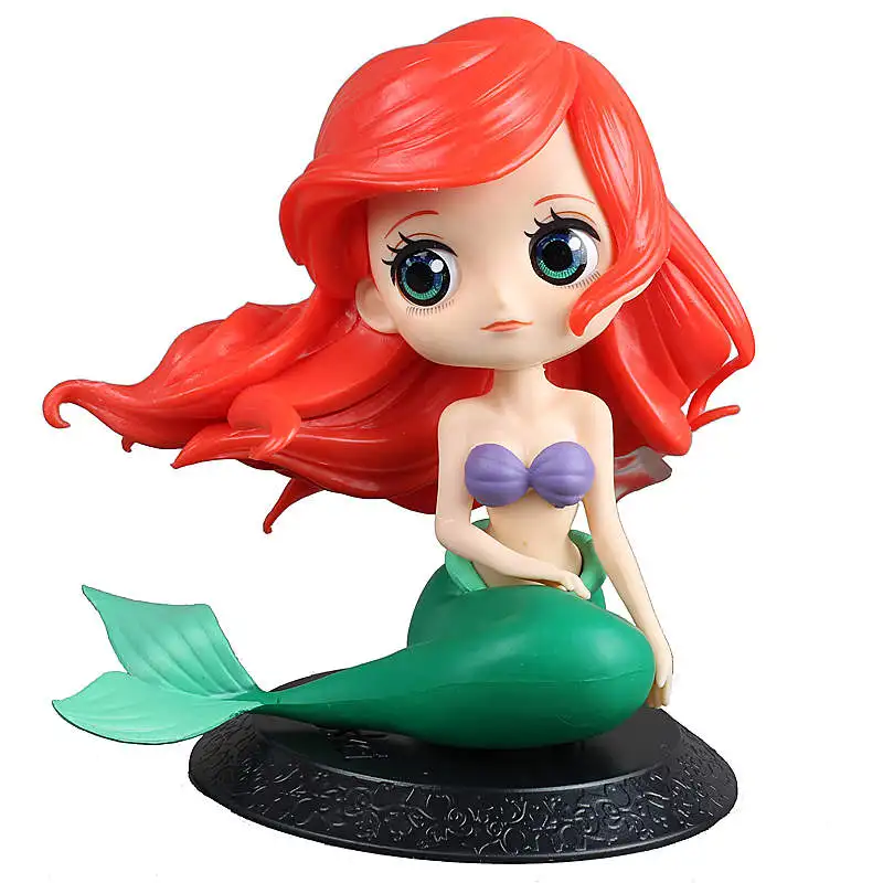 Originalus QPosket Personažai snieguolė Mermaid Princesė Jasmine pav Alice Ariel Tangled Rapunzel Lėlės, Žaislai