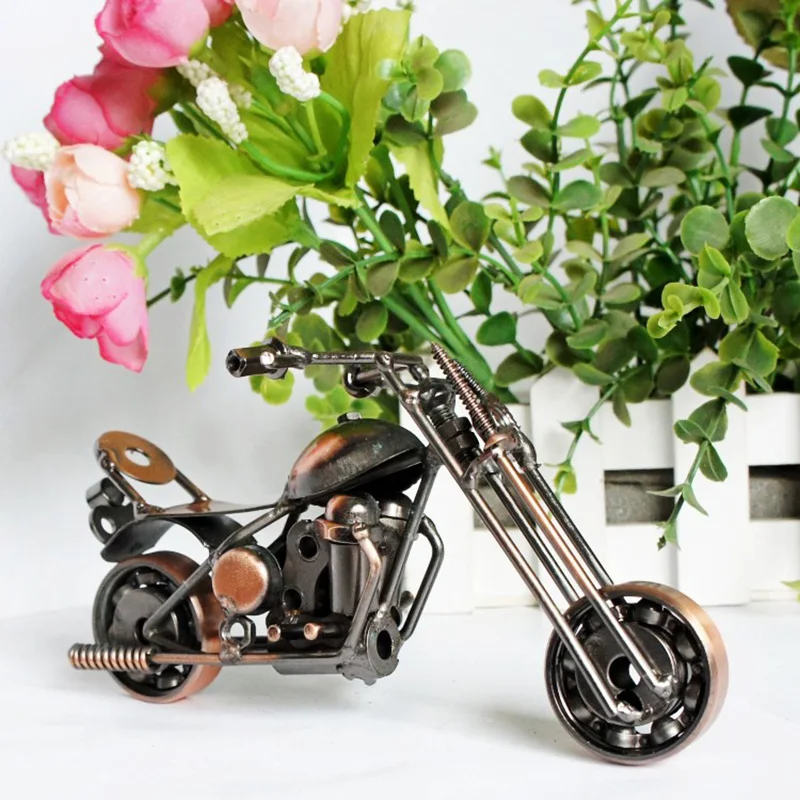 Namų Dekoravimo Reikmenys Kambarį Motociklo Modelį, Dekoratyviniai Metalo Retro Variklis Dovana, Namų Dekoro Priedai