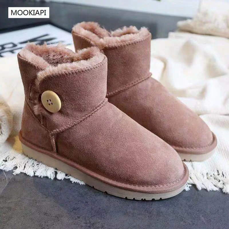 Australijos naujausias aukštos kokybės sniego batai 2019, moteriški batai, nekilnojamojo karvės odos, šešių spalvų, nemokamas pristatymas