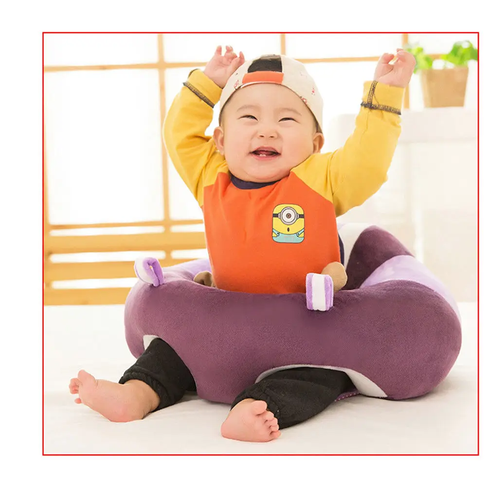 Naujas Išvengti Kritimo Žemyn Minkšta Kėdė Kūdikiams, Vaikiška Vaikams, Kūdikių Paramos Sėdynės Pagalvėlės Sėdėti Sofa-Pliušinis Pagalvės Žaislai Pupelių Maišai