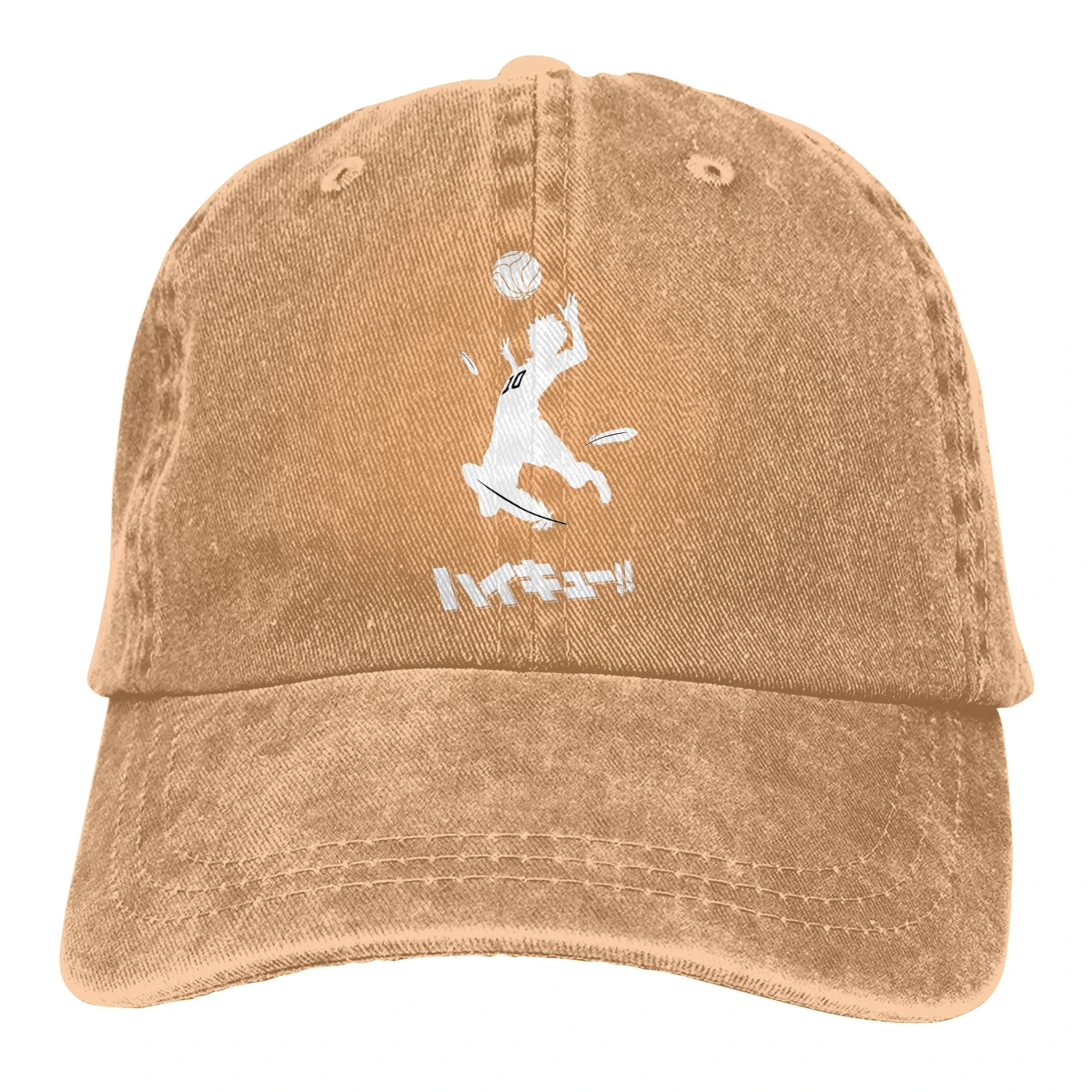 Haikyuu spalvos skrybėlę Vasarą Trucker bžūp Hinata Smaigalys Asmeninį kaubojaus skrybėlę