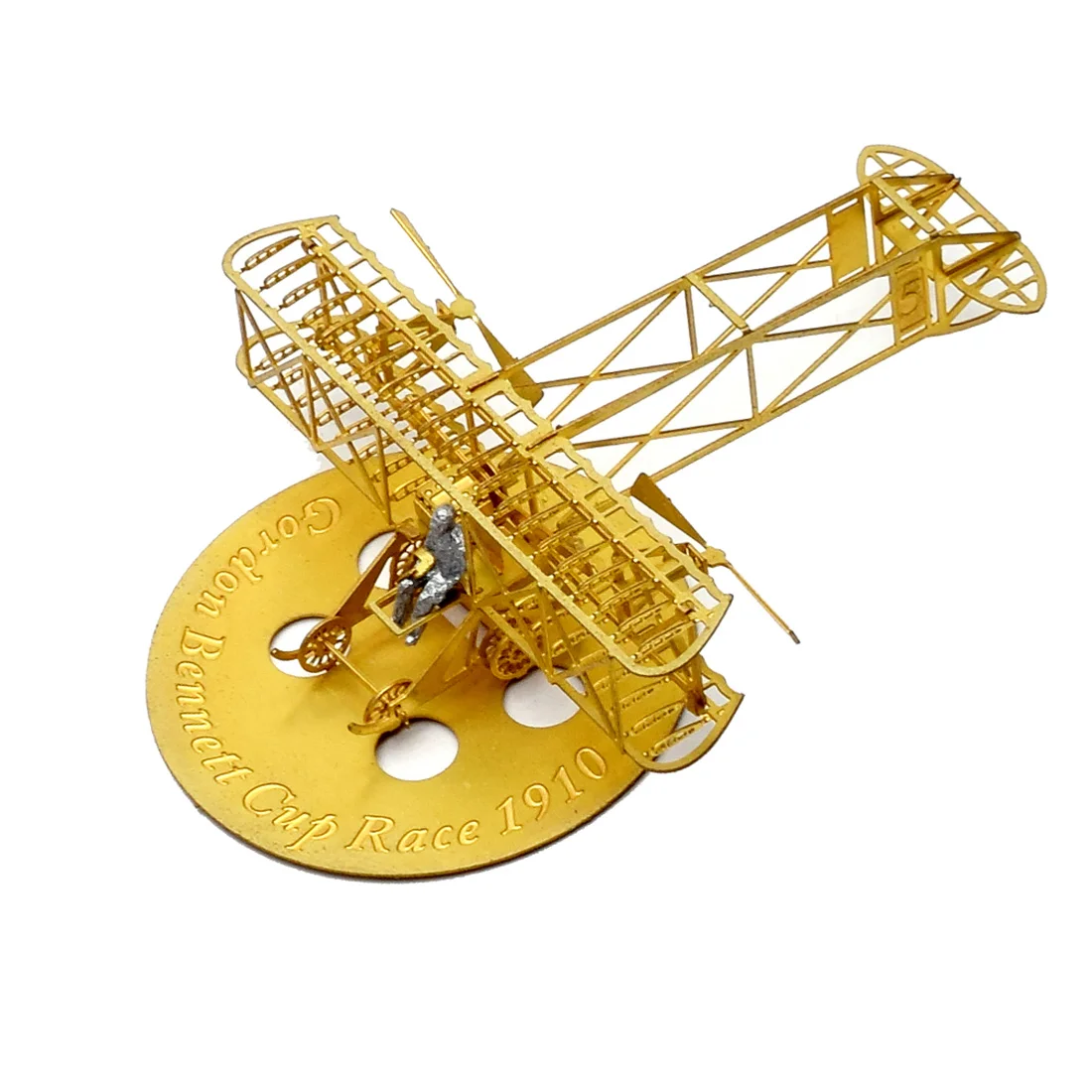 1/160 3D Metalo Įspūdį Lėktuvo Modelio Surinkimo Mini Orlaivio Modelis Kit Modelio Surinkimo Švietimo Žaislai Vaikams Kalėdų Dovanos