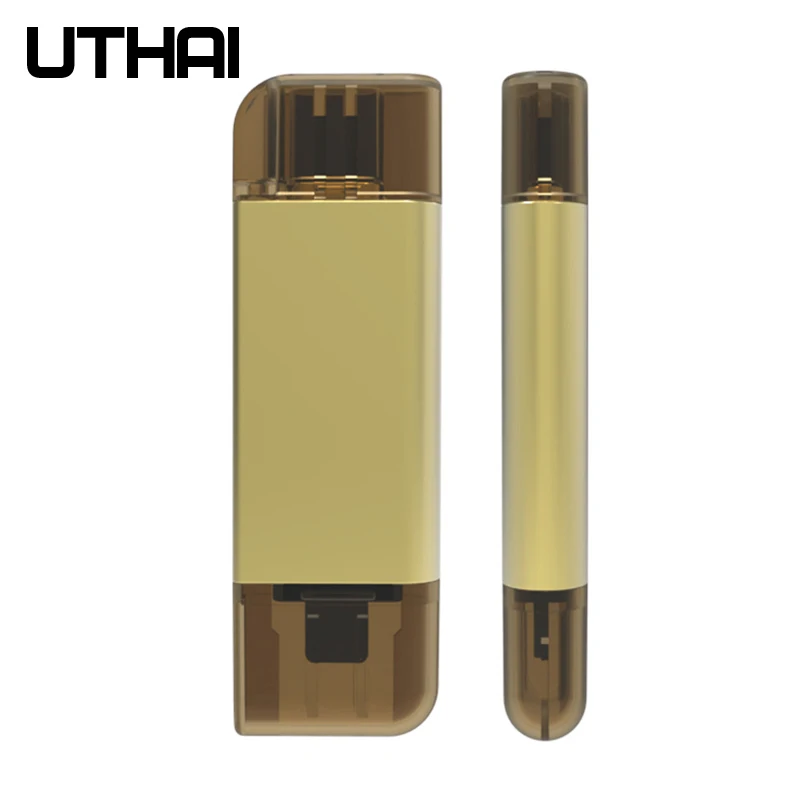 UTHAI C06 Kortelių Skaitytuvas USB3.0 SD/Micro SD TF OTG Smart Atminties Kortelės Adapteris Nešiojamas C Tipo/Žaibo Cardreaders Skaičiuoklė
