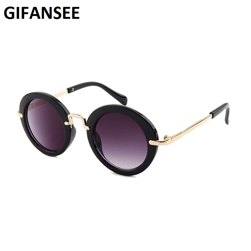 GIFANSEE apvalaus metalinio rėmo akiniai nuo saulės Vaikams, kūdikių Berniukų, Mergaičių UV400 vaikams, vaikiška akiniai, Akiniai Atspalvių Akiniai
