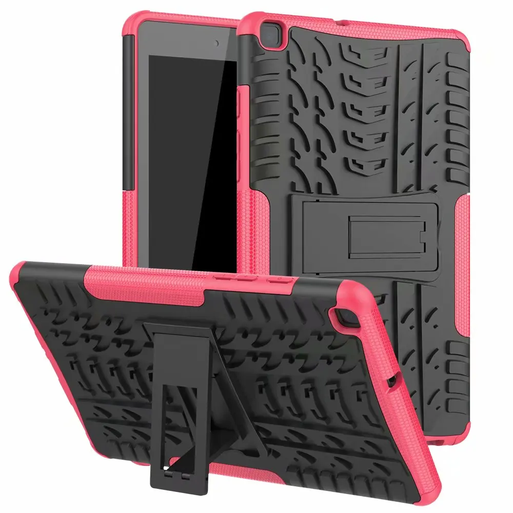 Sunkiųjų 2 In 1 Hibridas Patikima Silicon Case For Samsung Galaxy Tab 8.0 2019 T290 SM-T290 SM-T295 T295 T297 Tablet Padengti #S