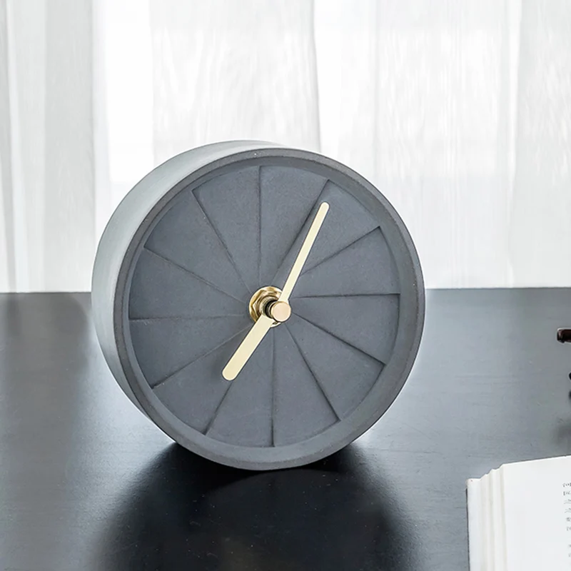 Cemento laikrodis pelėsių cemento silikono formos laikrodis švytuoklinis pelėsių namuose mados produktų geometrinės laikrodis silikoninė forma