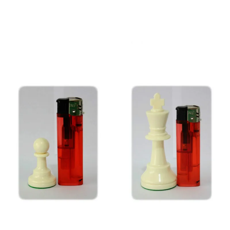 Sunkinančiomis aplinkybėmis Tarptautinis Standartas Konkurencijos Wang Gao 97mm Didelis Akrilo Šachmatų Rinkinį su 4 Chessboards