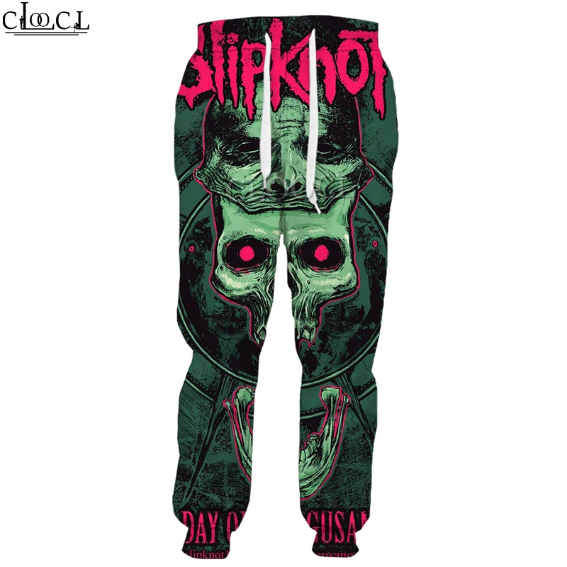 HX Hip-Hop Metalo, Roko Grupė Slipknot Kelnės Vyrams, Moterims 3D Spausdinimo Harajuku Mados Kelnės Rudenį Streetwear Sweatpants