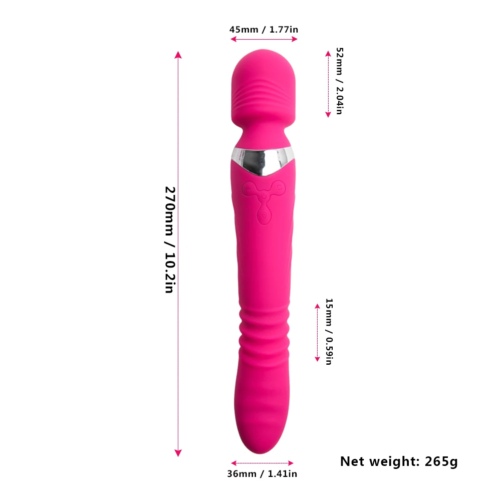360° Besisukantis Šildymo Dvigubas Vibratorius moterims klitorio stimuliatorius G Spot Makšties Didelis dildo Vibratorius Moterų Sekso žaisliukai suaugusiems