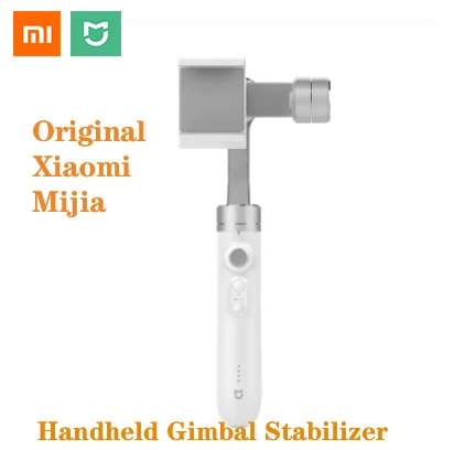 Originalus Xiaomi Mijia 3 Krypties Nešiojamą Gimbal Stabilizatorius 5000mAh Baterijos Veiksmų Kameros Ir Telefono Stabilizatorius Xiaomi SJYT01FM