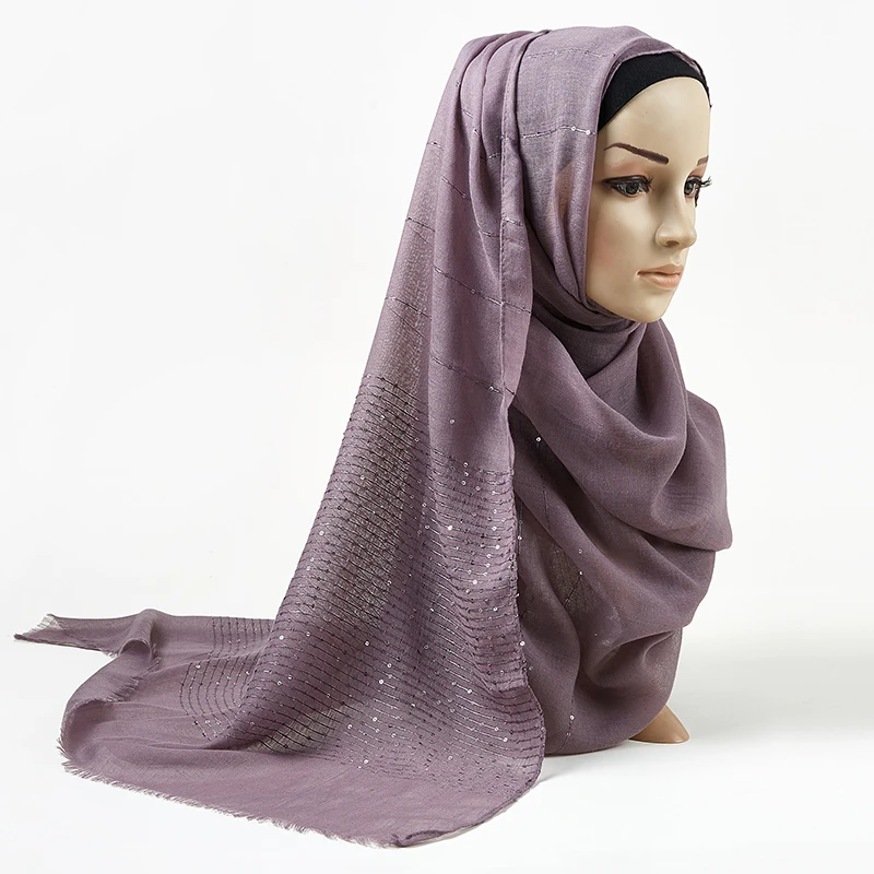Naujas Atvykimo Blizgučiai šalikai viskozė šalikas aukso mirguliavimas musulmonų Moterys Paprasto hijab šalikas 10pc/daug