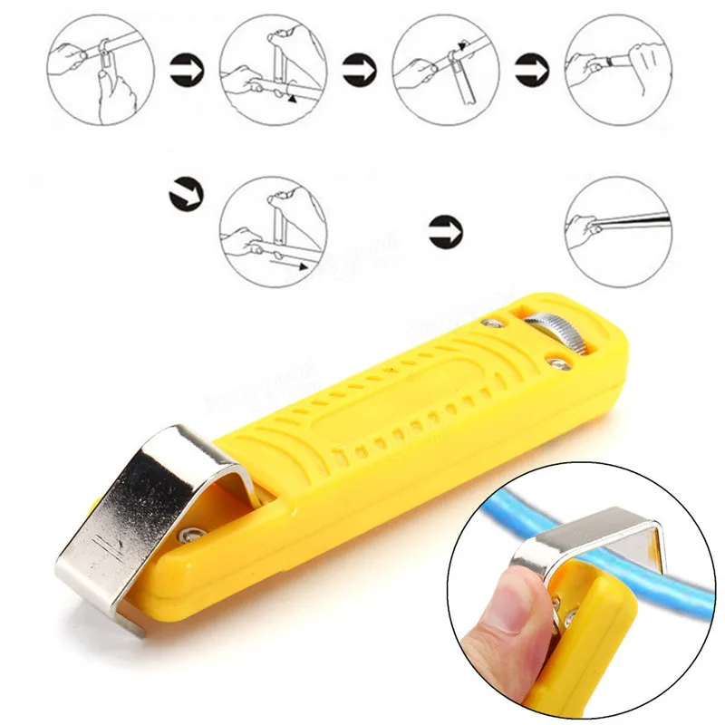 Kabelių išpardavimas peilis wire stripper kombinuotas įrankis išpardavimas apvalios PVC silikono skersmuo 4-16mm & 8-28mm LY25-1 LY25-2 LY25-6