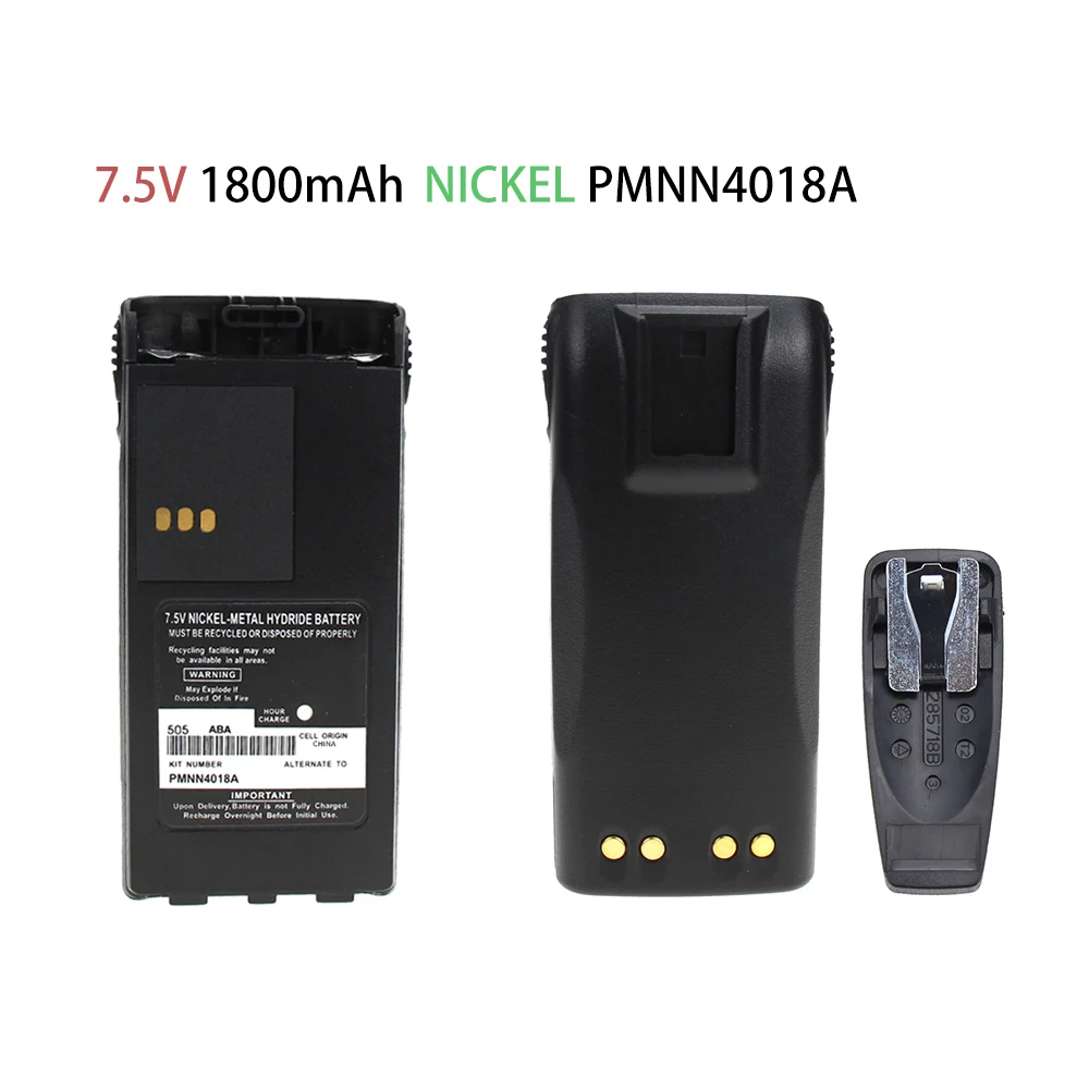 PMNN4018 1800mAh Ni-MH Baterija Motorola CT150 CT250 CT450 CT450LS GP88S P040 P080 P308 PRO3150 Nešiojamieji Radijo imtuvai