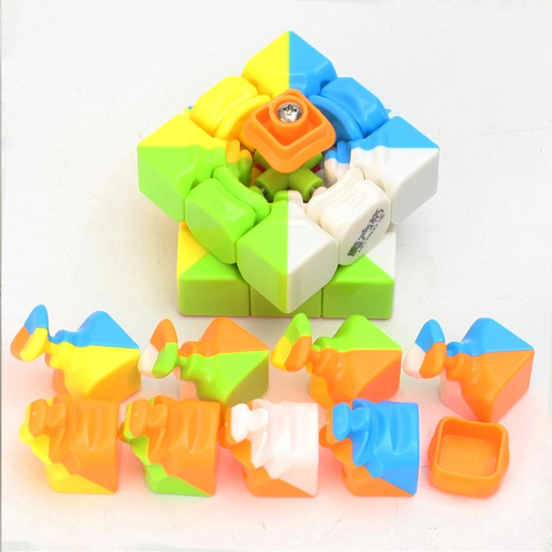 QiYi MoFangGe Grom 3x3x3 Greitis Kubo nemagnetiniai Magic Cube QiYi grom v1 Cubo Magico Įspūdį Dovana Žaislai vaikams