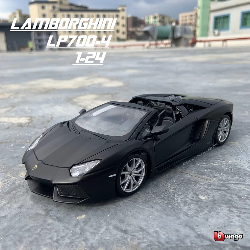 Maisto 1:24 Lamborghini LP700-4 sporto modeliavimas lydinio automobilio modelį amatų, apdailos kolekcijos žaislas įrankiai dovana