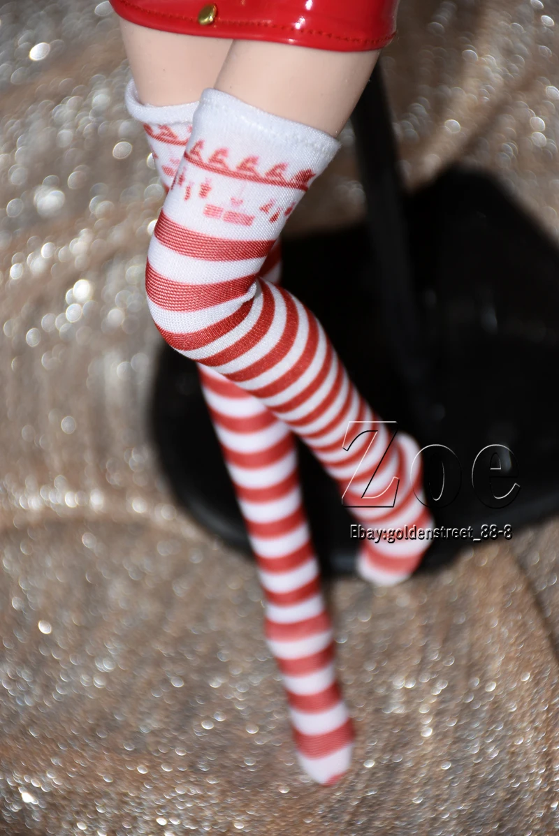 SANDĖLYJE 1/6 masto Moterų veiklos paveikslas aukštos kojinės TBleague Kalėdų Aukštos Kojinės tinka 12 colių moteriška figūra kūno