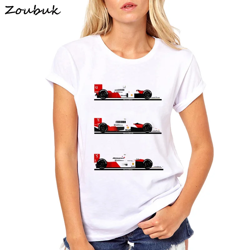 2020 Nauji Marškinėliai Vyrams ir moterims, Visiems F1 Ayrton Senna Automobilių Gerbėjai T-shirt Slim Tinka vientisos Spalvos fitneso Atsitiktinis Viršūnes Lotus 99T Tee