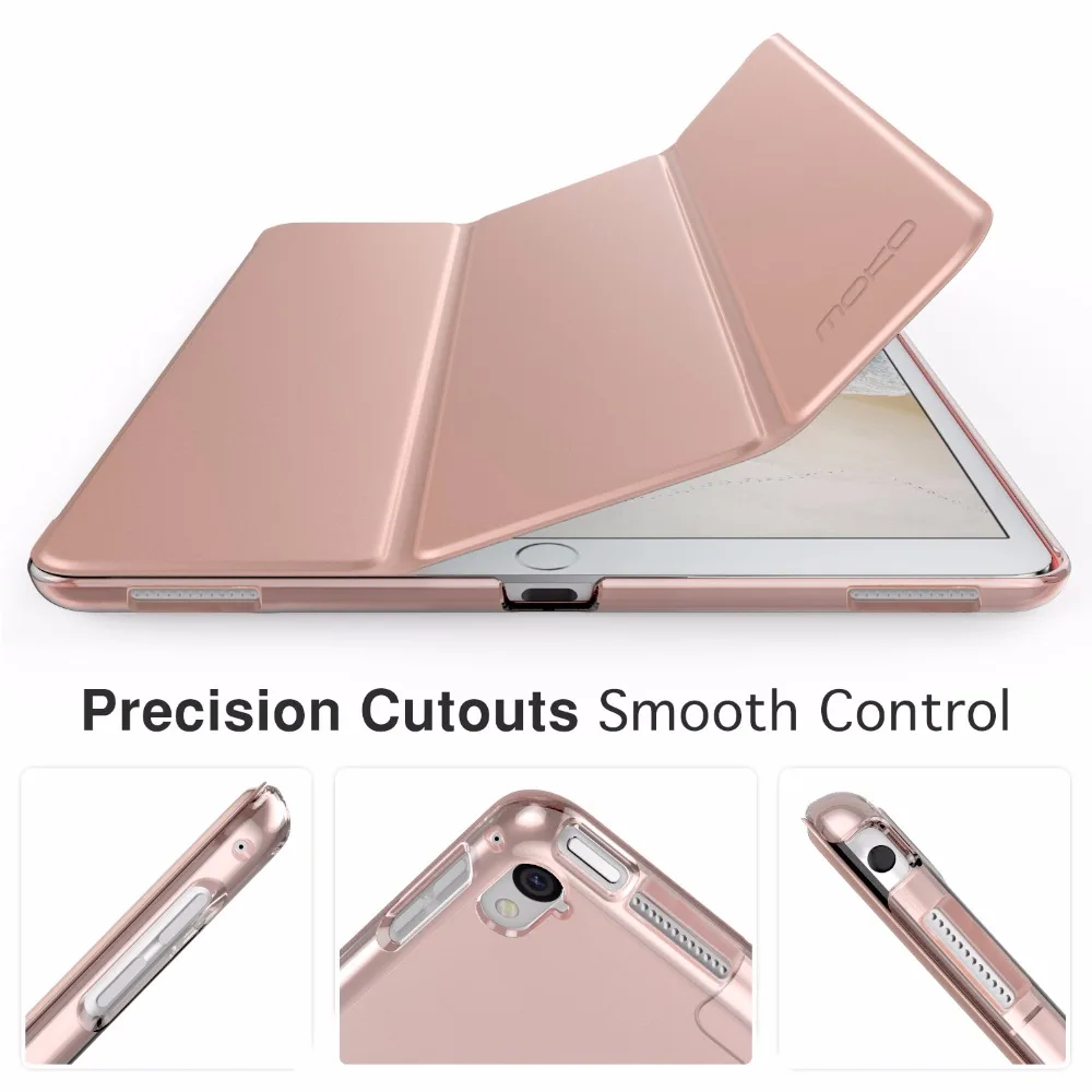 Case for iPad Pro 12.9 Plonas, Lengvas Smart Shell Stovėti Permatomas Dangtelis su Matinio Back Protector For Apple iPad Pro