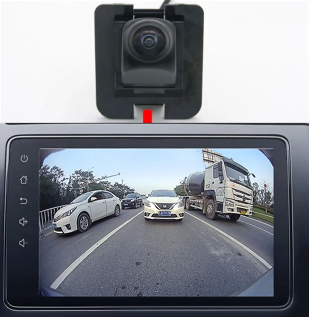 Atvirkštinio vaizdo Kamera HAINAUT 1080P Fisheye automobilių Stovėjimo aikštelė, Automobilio Galinio vaizdo Kamera ForMercedes Benz W204 W212 W221 S Class Viano Vito 2010 m. 2011 m. 2012