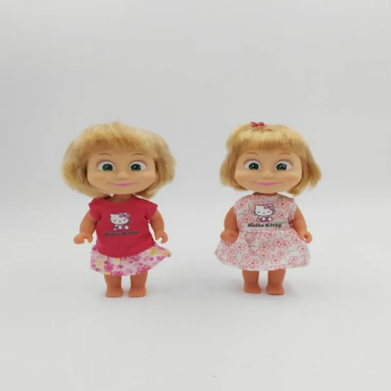 Mergaitę Lėlės Maša 12,5 cm, Vaikams, Žaislai, Namų Puošybai Gimtadienio Dovana bonecas amerikos mergina lėlės