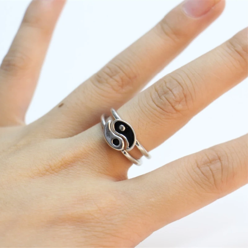 Mados Kinijoje chi kung fu žiedas Mėgėjams nustatyti žiedas Katodo ir anodo žiedas