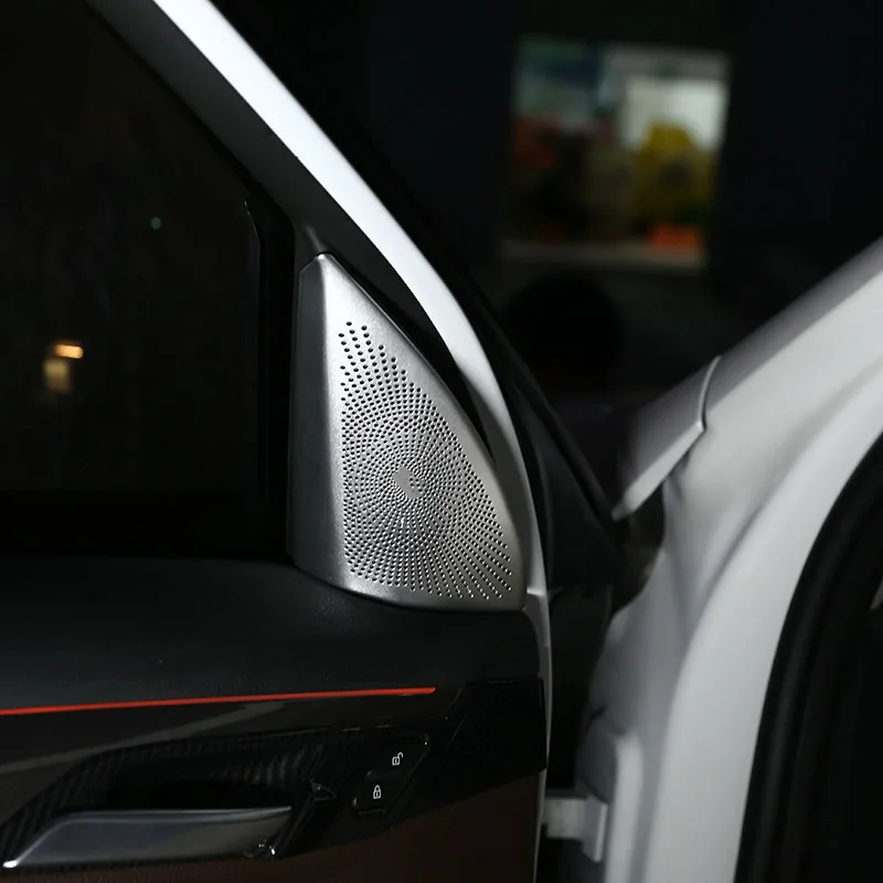 Garsiakalbio dangtelio lipdukas BMW Naujos F48 X1 serija viduryje tweeter garsiakalbių korpuso priekinės durys aukštų didelio intervalo ruporinis garsiakalbis dangtis
