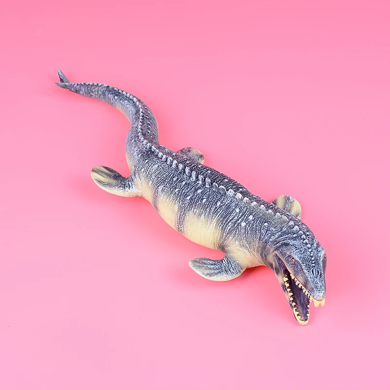 Modeliavimas Minkštas PVC Veiksmų Skaičius, Rankomis Dažyti Gyvūnų Modelio Didelis Mosasaurus Dinozaurų žaislas Dinozauras, Žaislai Vaikams, Dovana