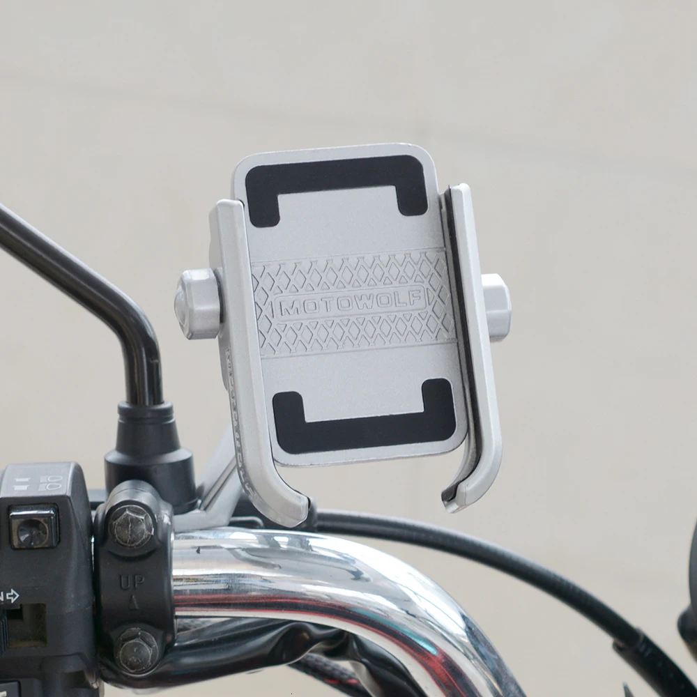 WUPP 2019 Motociklo Telefono Laikiklis, Įkroviklis USB Power Mobiliojo ryšio Telefoną Prijungti Motociklą Kalnų Dviračių Laikiklį, Moto Aksesuarai