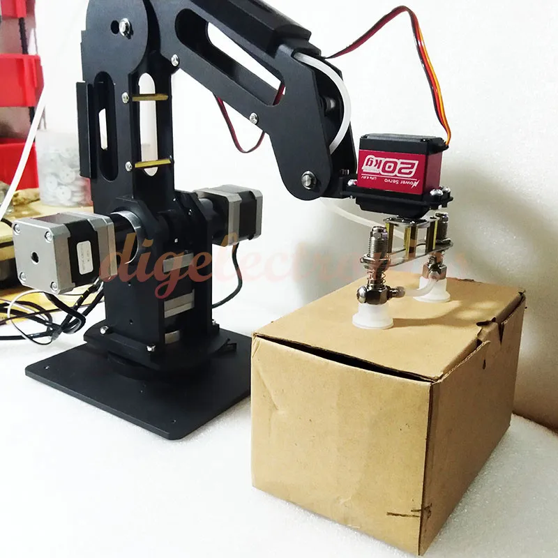 Mechaninė Rankos Dulkių Siurblio Siurbimo Taurės MG996/MG995/DS3218 Roboto Rankos Priedai Roboto Manipuliatoriaus Modelio 
