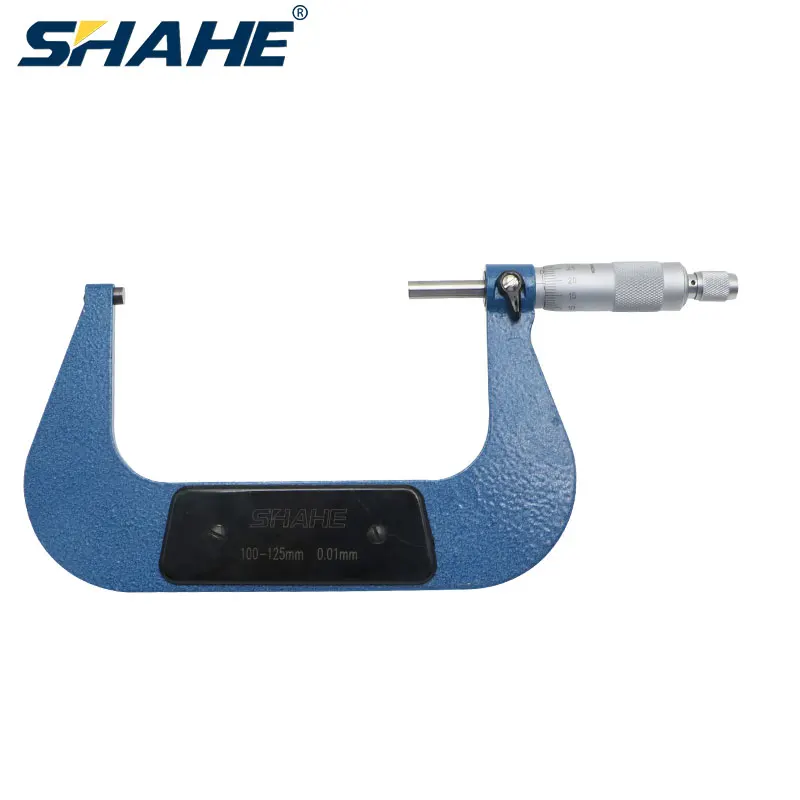 Shahe 0.01 mm 100-125mm už staliuko mikrometre matavimo prietaisą, mechaninė gabaritų staliuko tikslieji įrankiai