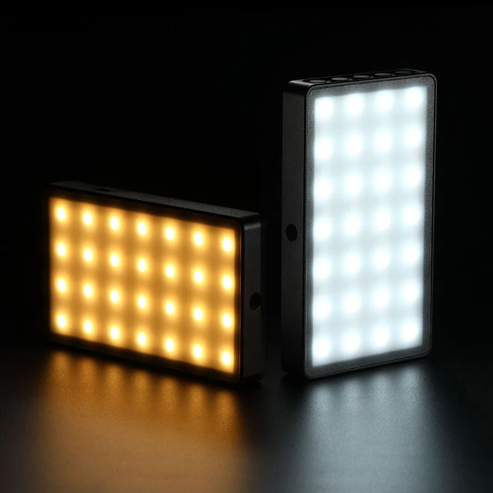 VILTROX Weeylife RB08P Mini Vaizdo LED RGB Šviesos 2500-8500K Nešiojamų Užpildyti Šviesos Built-in Baterija Telefono Kamera Fotografavimo Studija