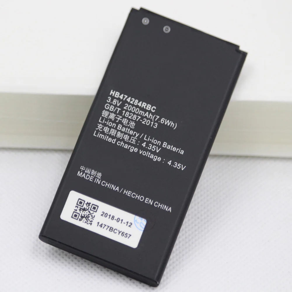 10vnt/daug Baterijos Huawei Honor 3C Lite Ascend telefono HB474284RBC 2000mAh Pakeitimo Baterijas Y635 C8816D G521 G615