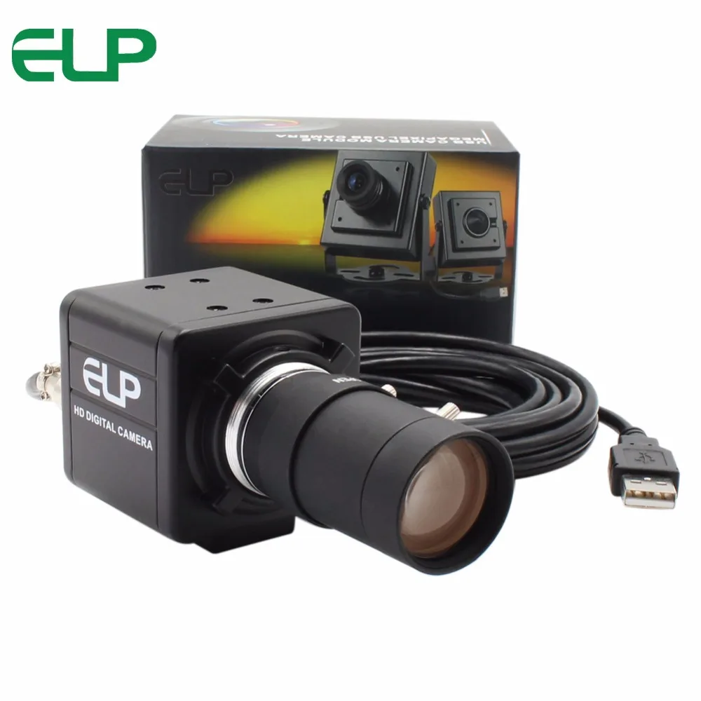 ELP USB kamera CS Kalno CS 5-50mm varifocal lens 1280*720 MJPEG 30 kadrų per sekundę CMOS OV9712 Stebėjimo kamerų mašina viziją, USB kamera