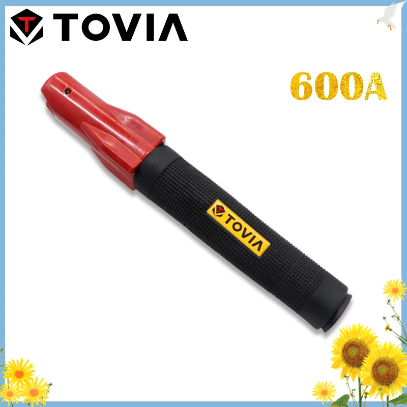 TOVIA R600A Suvirinimo Turėtojas 1.0-5.0 mm Izoliuoti Elektrodo Laikiklio Varžtas Suvirinimo Apkabos, naudojami Suvirinimo Elektrodų Suvirinimo Aparatas