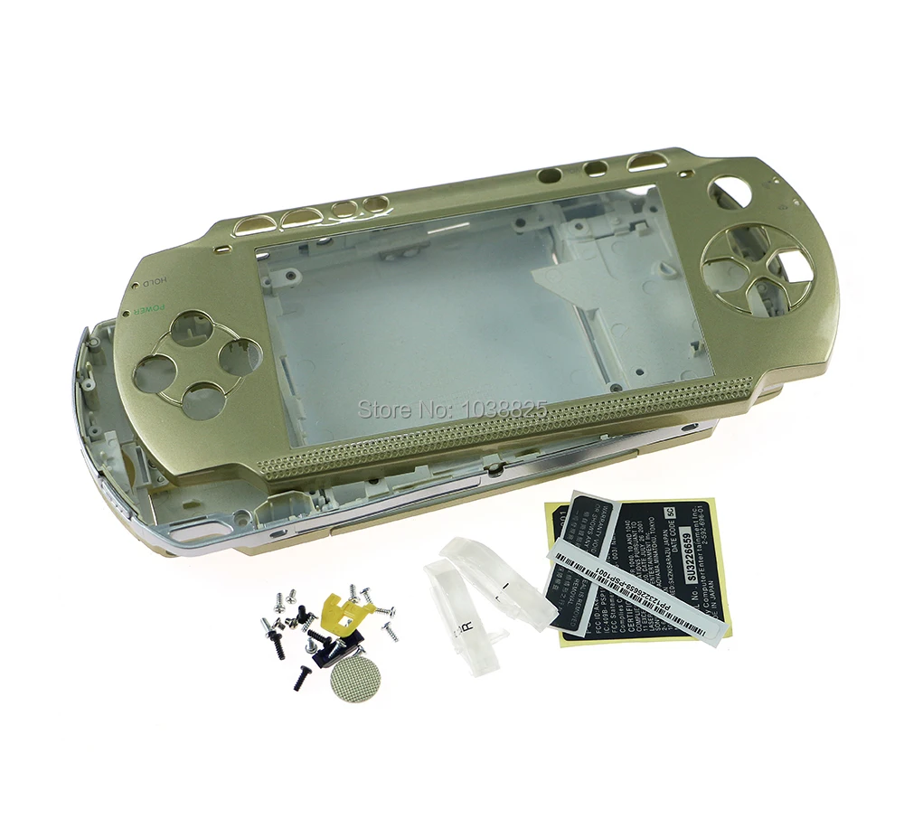 Aukštos Kokybės Shell atveju PSP 1000 PSP1000 Pilnas Korpusas su Lukštais Padengti Atveju Pakeisti Mygtukų Rinkinys