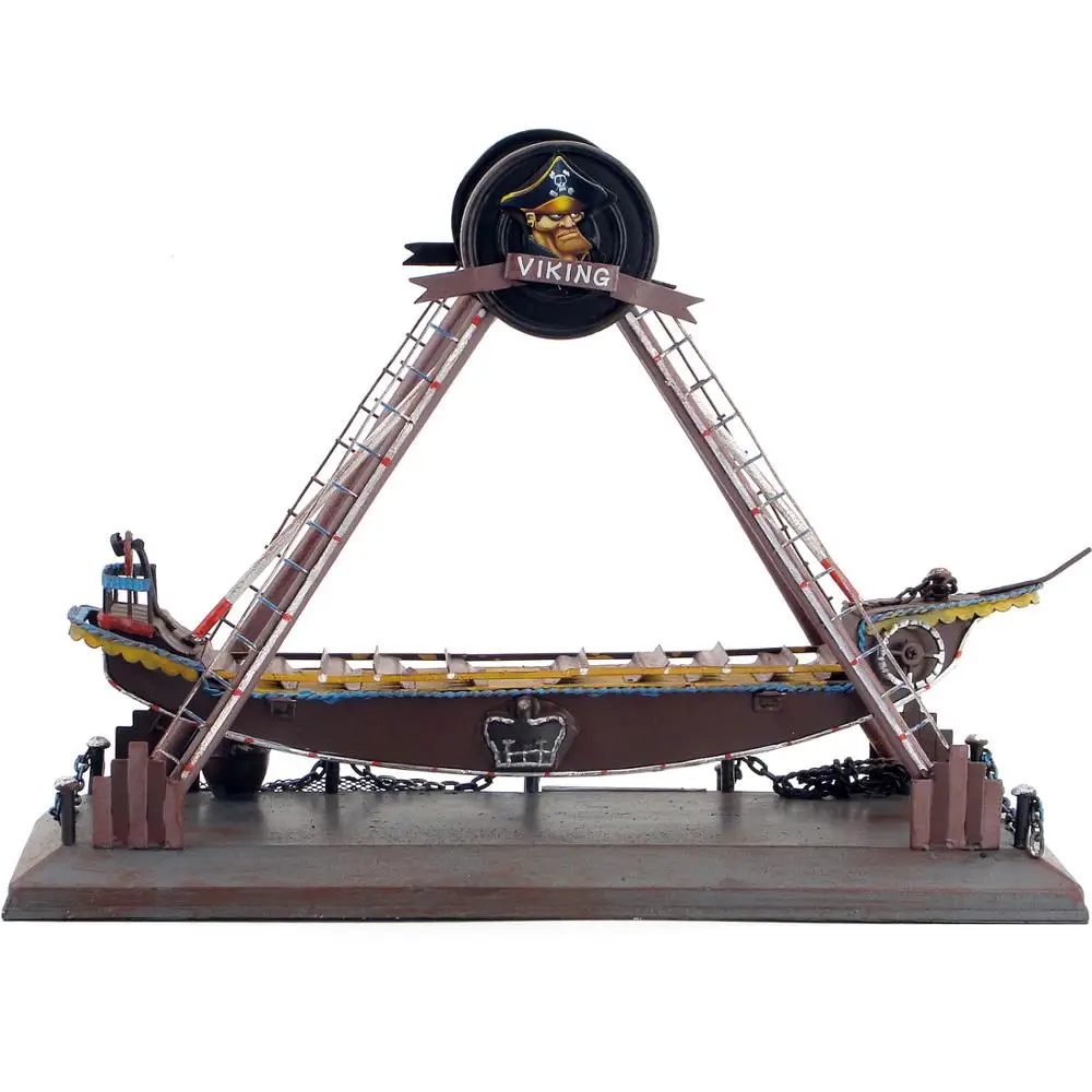Derliaus Amerikos Geležies apdaila rankų darbo gryno alavo ornamentais pramogų parkas 5/5000 Piratų laivas gimtadienio dovana