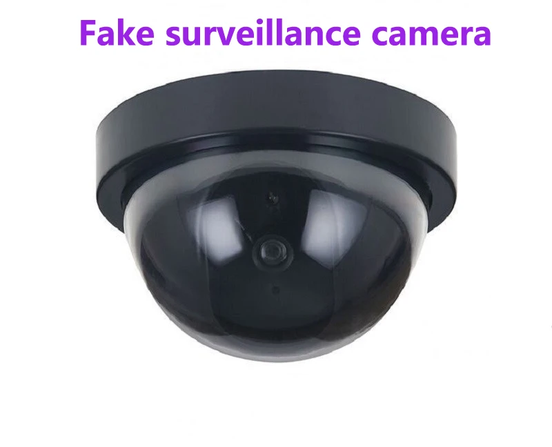 Karšto Netikrą Kamera Home Security Imituoti vaizdo Stebėjimo vidaus/lauko Priežiūros Manekenas Led Šviesos netikrą Dome kameros