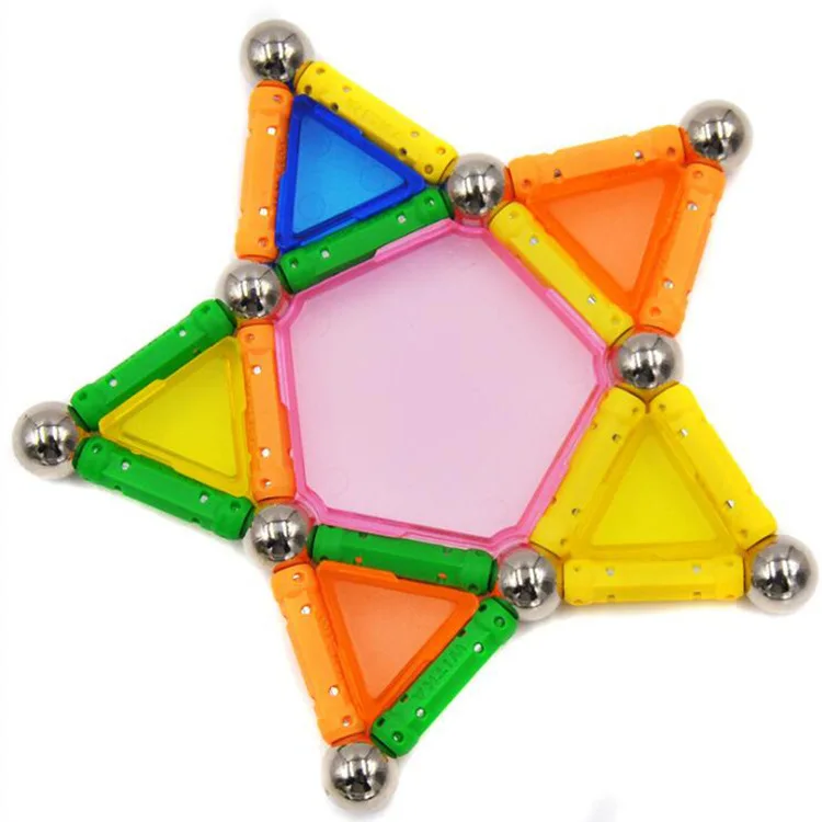 50 Gabalas Magnetinio Plytelių Nustatyti Žaislai, Magnetiniai Blokai Rinkinys, skirtas vaikams,2D/3D Švietimo Kūrybiškumą KAMIENINIŲ Žaislai Vaikams
