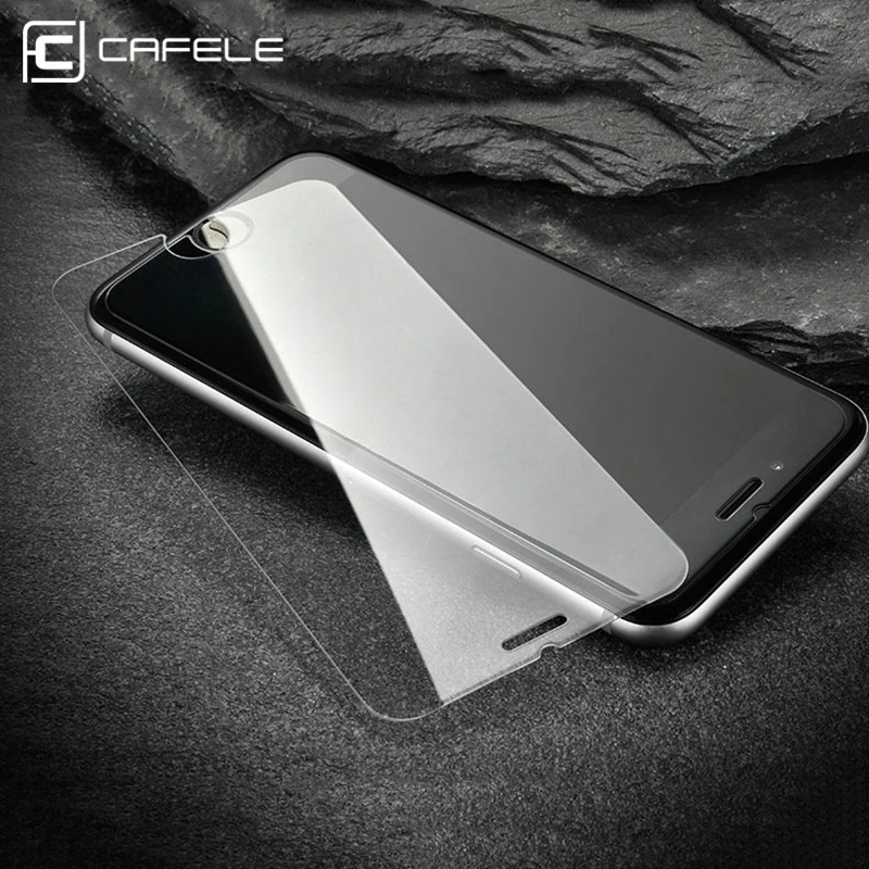 CAFELE 3pcs Grūdintas Stiklas iPhone 8 7 6 6s plius Screen Protector 2.5 D Apsauginis Stiklas 