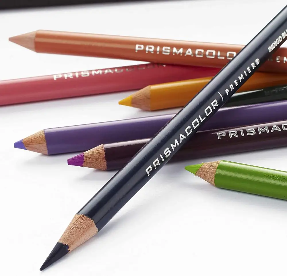 Prismacolor Premier Spalvoti Pieštukai Soft Core 24 36 48 72 Gabalas Meno Spalvotų Pieštukų Profesinės Piešimo Rinkinį, Mokyklinės Prekės