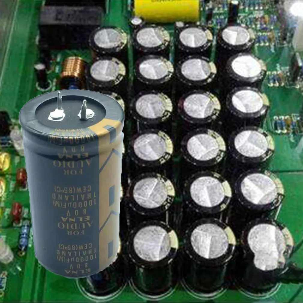 ELNA 10000UF 80V GARSO Klasės Elektrolitinius Kondensatorius Kondensator 1 vnt Elektrolitinius Kondensatorius Varžtas