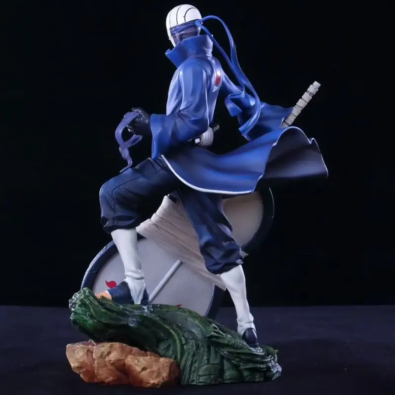 Naruto Anime Statula Uchiha Obito PVC Veiksmų Skaičius, Žaislai 300mm Naruto Shippuden Uchiha Obito Statulėlės Modelis Žaislas